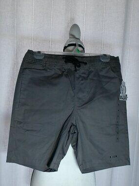 NEFF NWT Men's Elastic Waist w/Drawstring Splash Board Shorts w/Pockets S